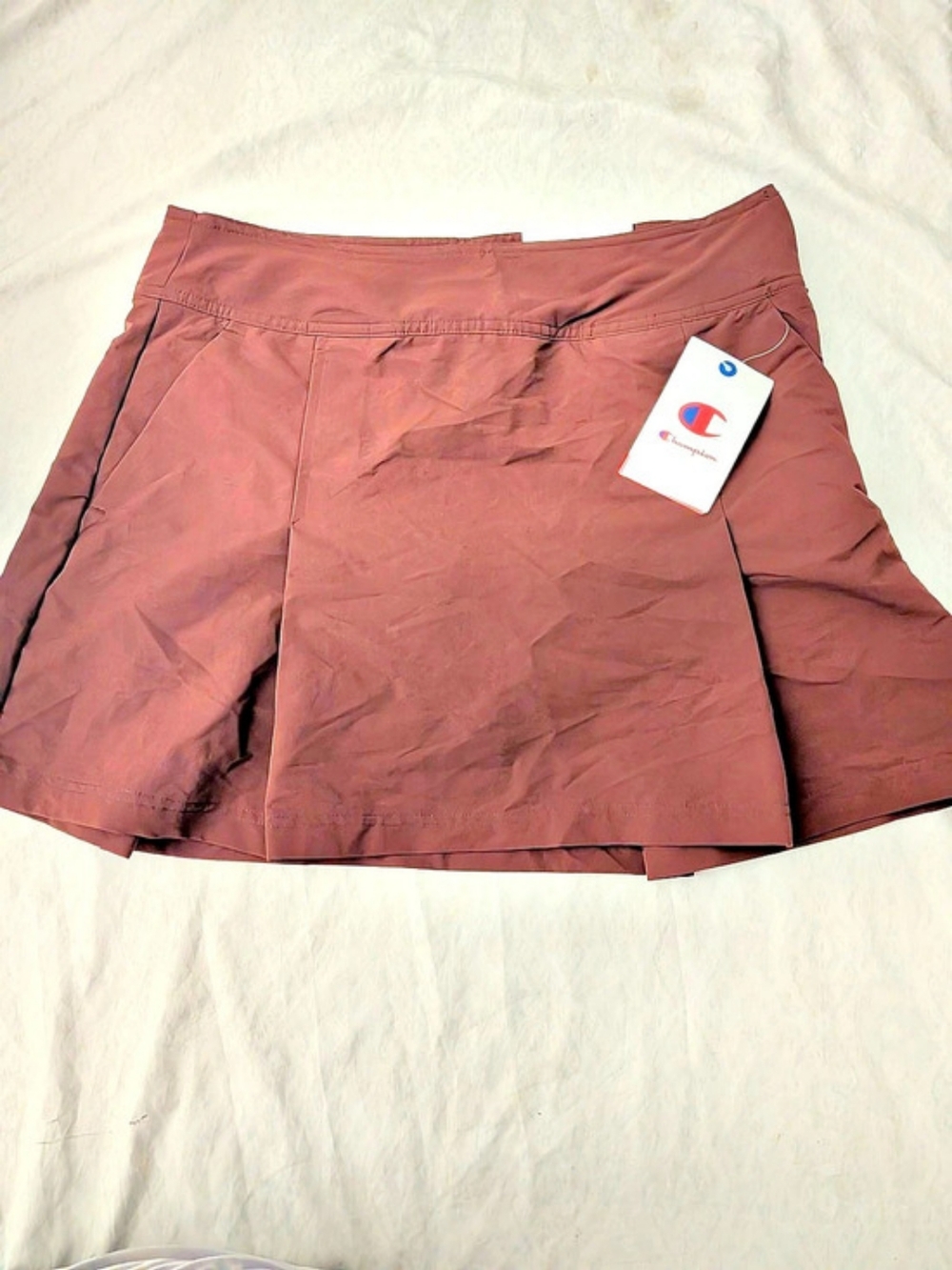 Champion Women's Athletic Pleated Skort Brown